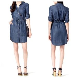 Tommy Hilfiger Blue Long Sleeve Dress